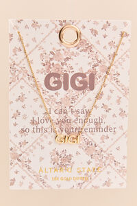 18K Gold Gigi Necklace - Altar'd State