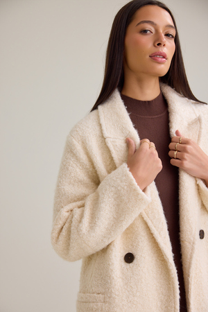 Clara Long Peacoat - Altar'd State - 