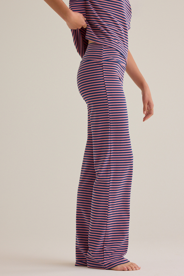Alaya Stripe Lounge Pant Detail 4 - Altar'd State
