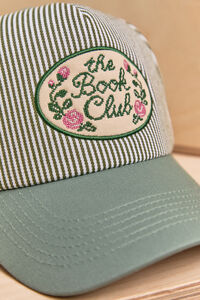 The Book Club Striped Hat Detail 2 - Altar'd State
