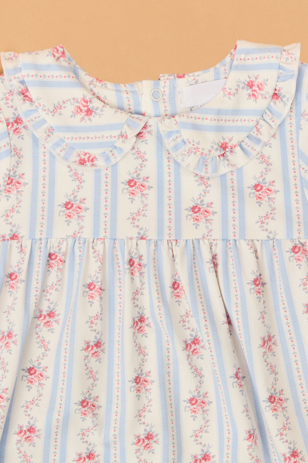 Anna Floral Peter Pan Dress Detail 2 - Altar'd State