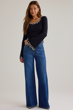 Laura Whipstitch Sweater - Altar'd State