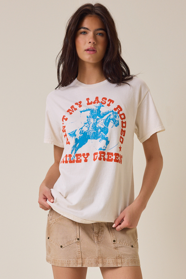 Riley Green Oversized Tee - Altar'd State