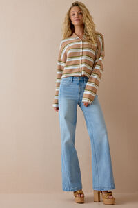 Miller Multi Stripe Cardigan Detail 2 - Altar'd State