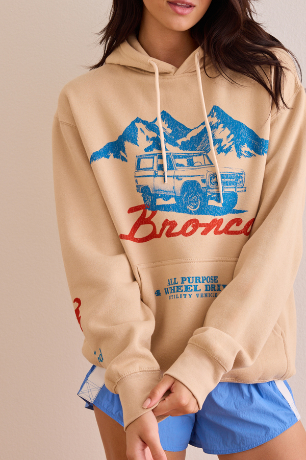 Bronco Oversized Hoodie Detail 5 - Altar'd State