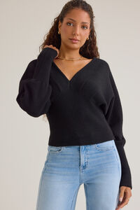 Kora Fitted V-Neck Sweater - Altar'd State