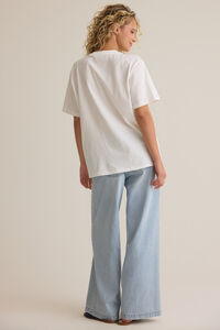 Boy Mom Floral Tee Detail 4 - Altar'd State