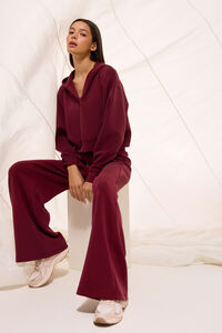 Supersoft Cropped V-Neck Hoodie - Altar'd State