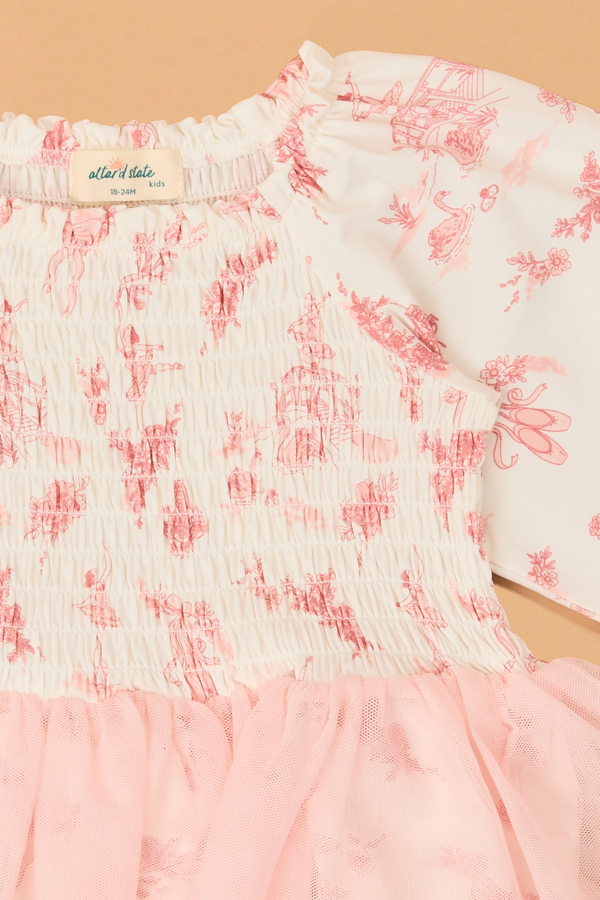 Angelica Smocked Ballerina Bubble Detail 2 - Altar'd State
