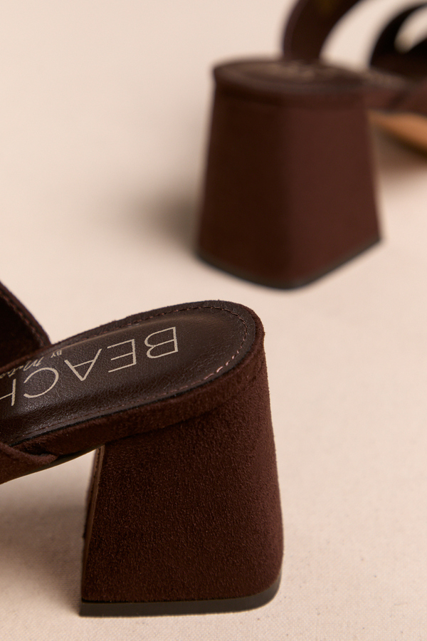 Matisse Sally Suede Block Heel Detail 4 - Altar'd State
