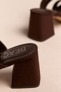 Matisse Sally Suede Block Heel Detail 4 - Altar'd State