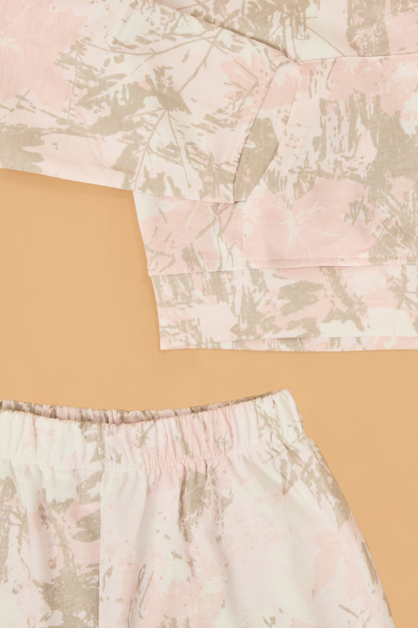 Sabrina Camo Hoodie and Sweatpant Set Detail 2 - Altar'd State