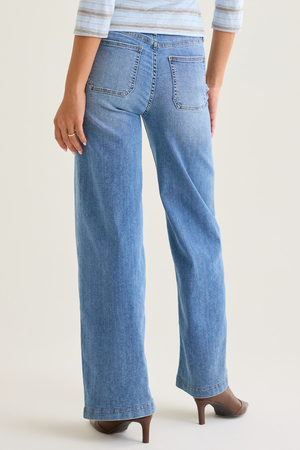 Prestyn High Rise Straight Leg Jeans - Altar'd State - 