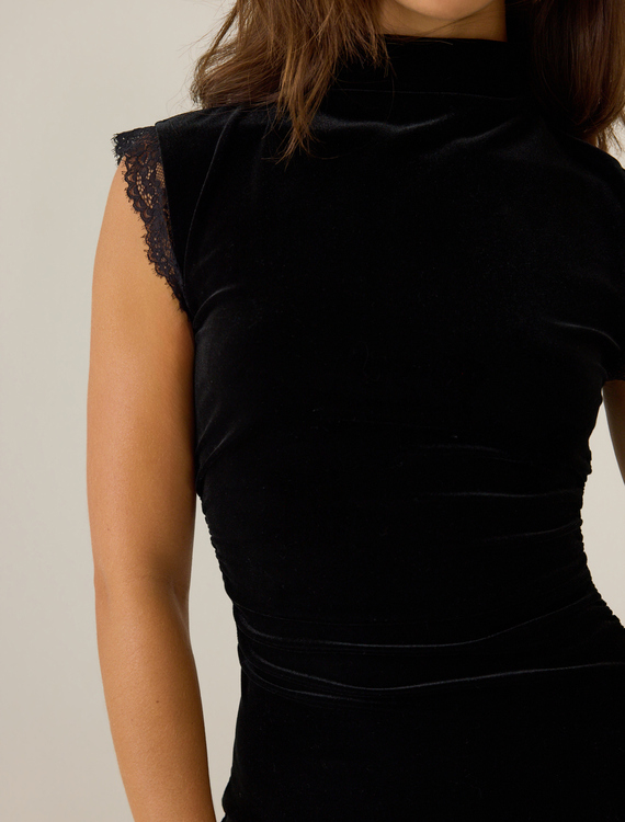 Elyse Mini Dress Detail 2 - Altar'd State