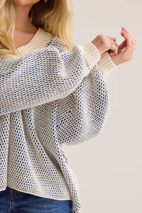 Lanie Chunky Knit Sweater Detail 2 - Altar'd State