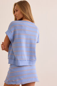 Lazy Days Stripe Top Detail 4 - Altar'd State
