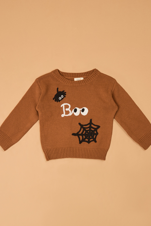 Itsy Bitsy Boo Knit Sweater Detail 2 - Altar'd State