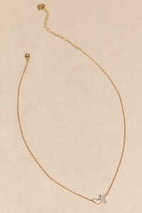 18K Gold Crystal Necklace Detail 2 - Altar'd State
