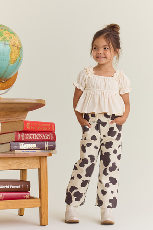 Prairie Cowgirl Flowy Top and Pant Set - Altar'd State - 