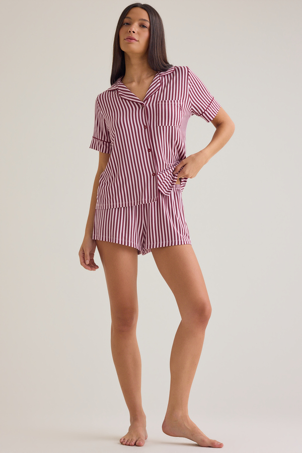 Alessia Stripe Short Detail 4 - Altar'd State