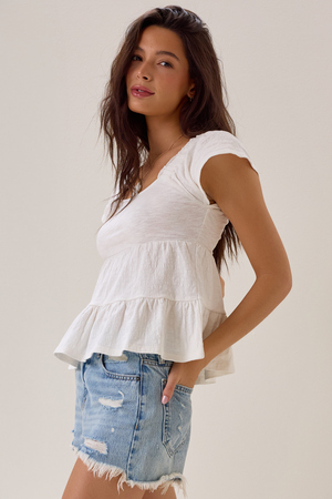 Leylani Tiered Babydoll Top - Altar'd State - 