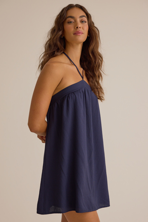Kora Linen Mini Dress - Altar'd State - 