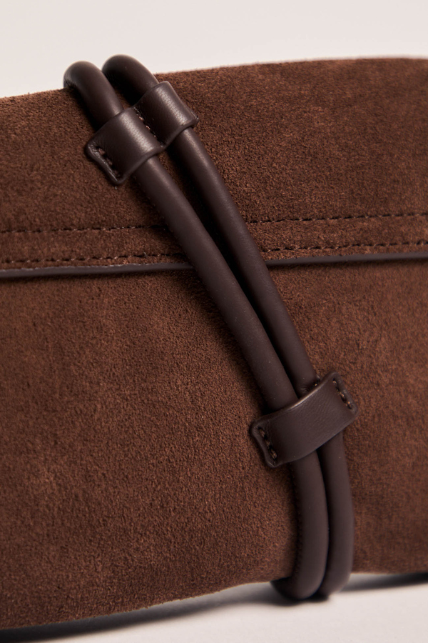 Espresso Slanted Shoulder Hook Bag Detail 5 - Altar'd State