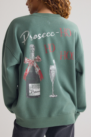 Prosecc-Ho-Ho-Ho Pullover - Altar'd State