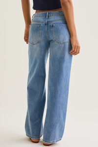 Sydney Low Rise Wide Leg Jeans Detail 6 - Altar'd State