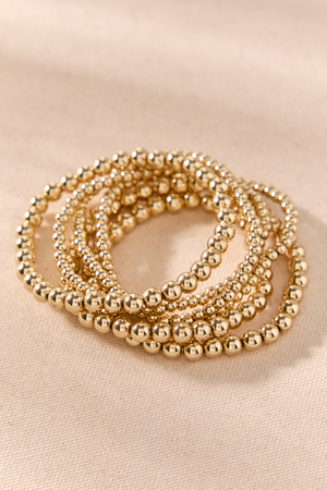 Vivian Beaded Stretch Bracelets 6 Pack - Altar'd State - 