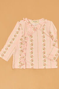 Antoinette Floral Snap Top Set Detail 2 - Altar'd State
