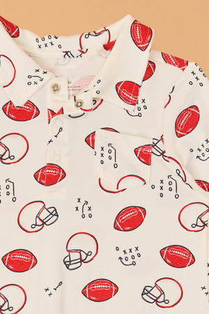 Touchdown Time Romper - Altar'd State - 
