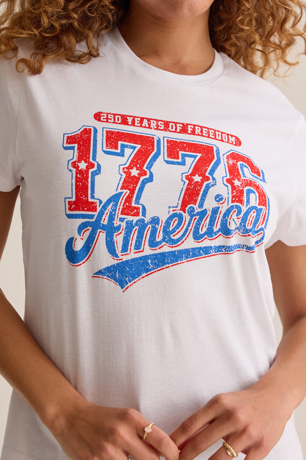 1776 America Tee Detail 2 - Altar'd State