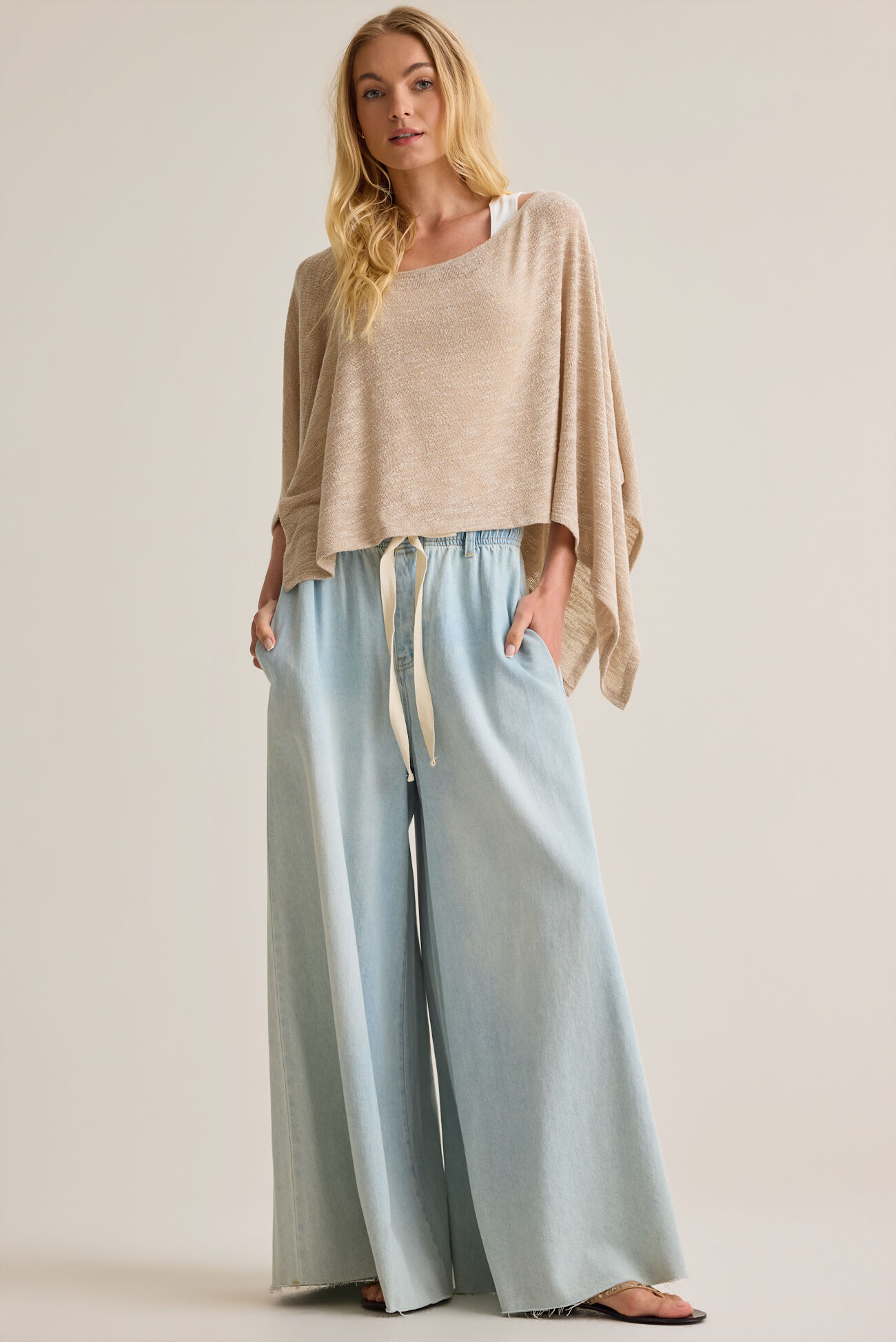 Garie Knit Poncho