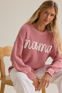 Maeve Mama Topstitch Sweater Detail 4 - Altar'd State