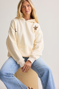 Wild Spirit Whipstitch Hoodie Detail 3 - Altar'd State