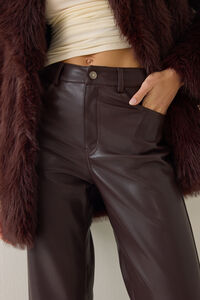 Roman Vegan Leather Pants Detail 5 - Altar'd State
