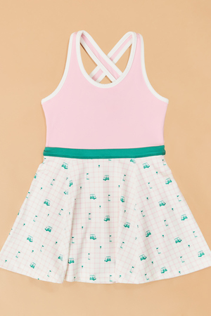 Caddie Plaid Dress - Altar'd State - 