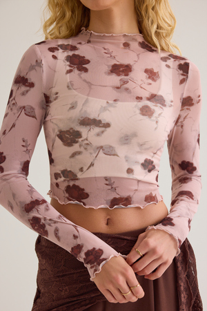Tyler Mesh Top - Altar'd State - 