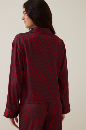 Noelle Polka Dot Lounge Top - Altar'd State - 