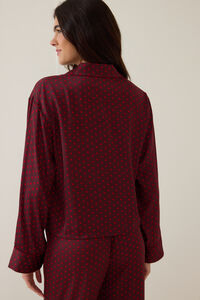 Noelle Polka Dot Lounge Top Detail 4 - Altar'd State