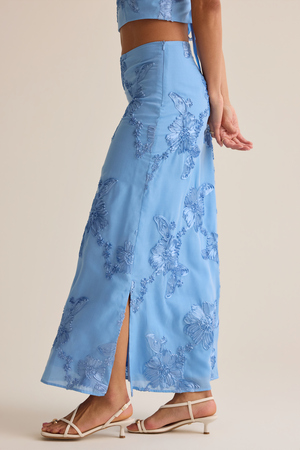 Audrey Floral Maxi Skirt - Altar'd State - 