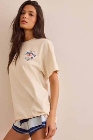 Majorca Oversized Graphic Tee - Altar'd State