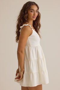 Kait Tiered Mini Dress Detail 4 - Altar'd State