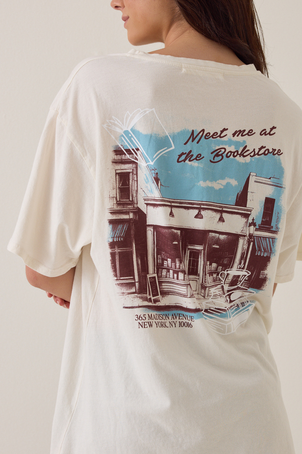 Meet Me at the Bookstore Graphic Tee Detail 5 - Altar'd State