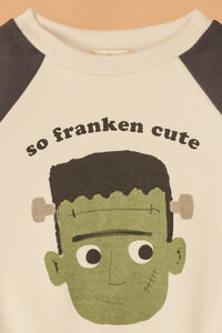 So Franken Cute Long Sleeve Bubble Detail 3 - Altar'd State