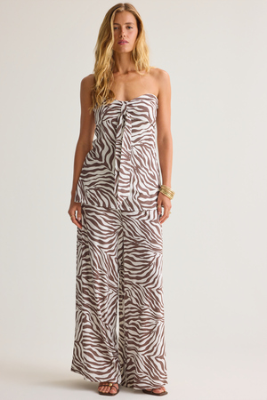 Diane Zebra Long Line Tube Top - Altar'd State - 