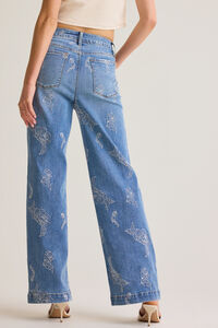 Iris Embroidered Jeans Detail 6 - Altar'd State