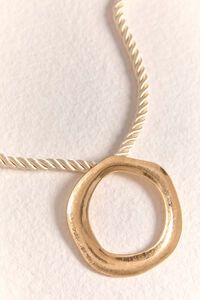 Alyson Circle Necklace Detail 3 - Altar'd State