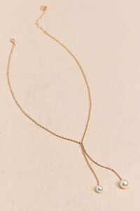 Pearl "Y" Necklace Detail 2 - Altar'd State